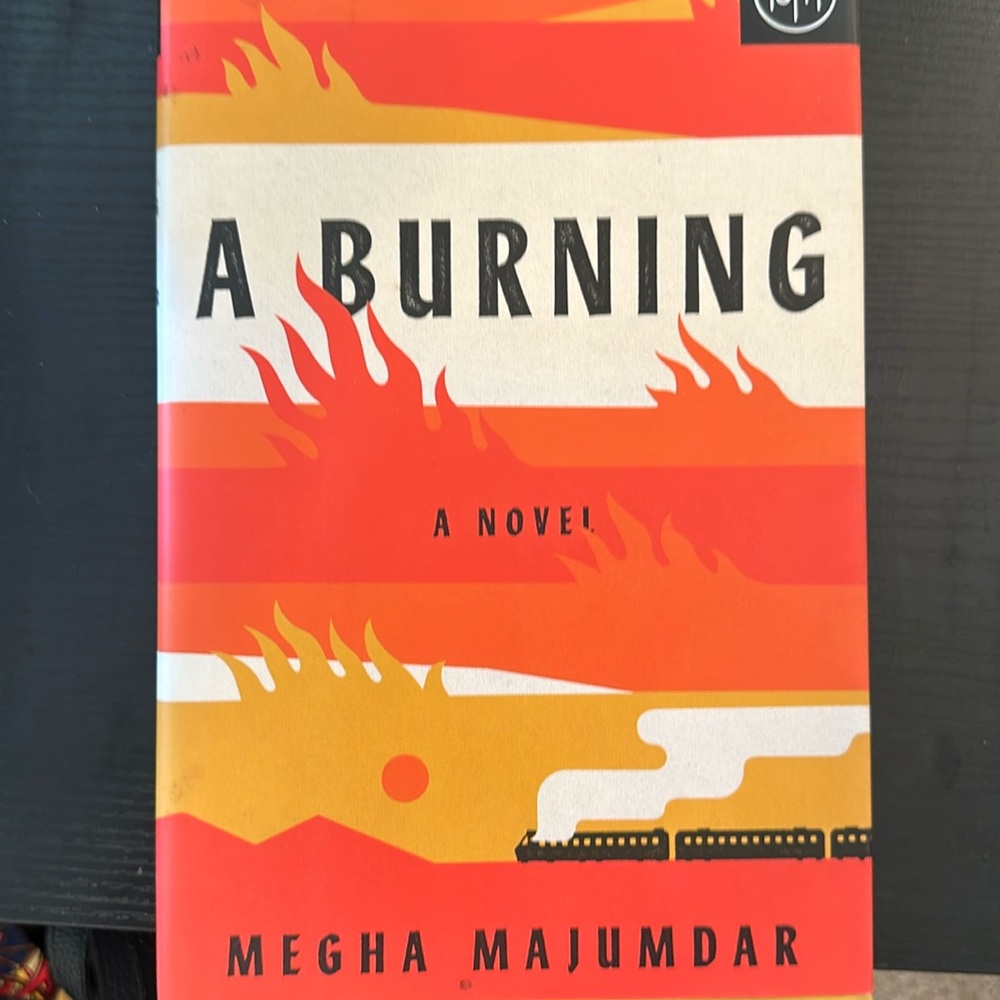 A burning book